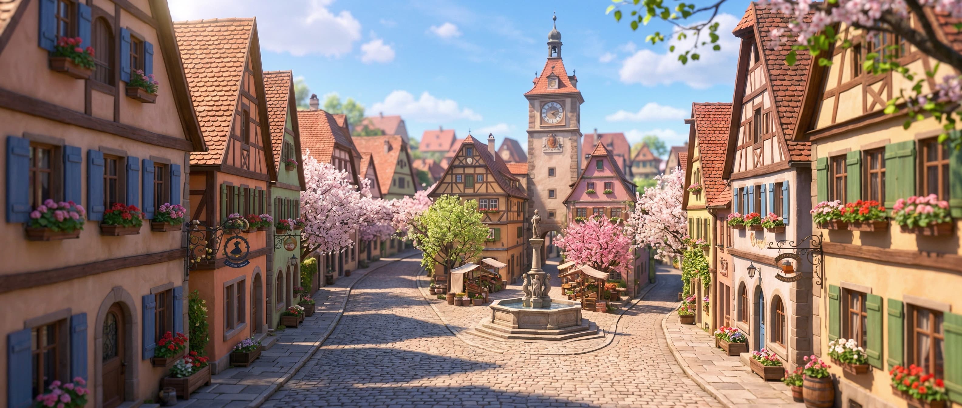 Rothenburg — the A2 world, at day